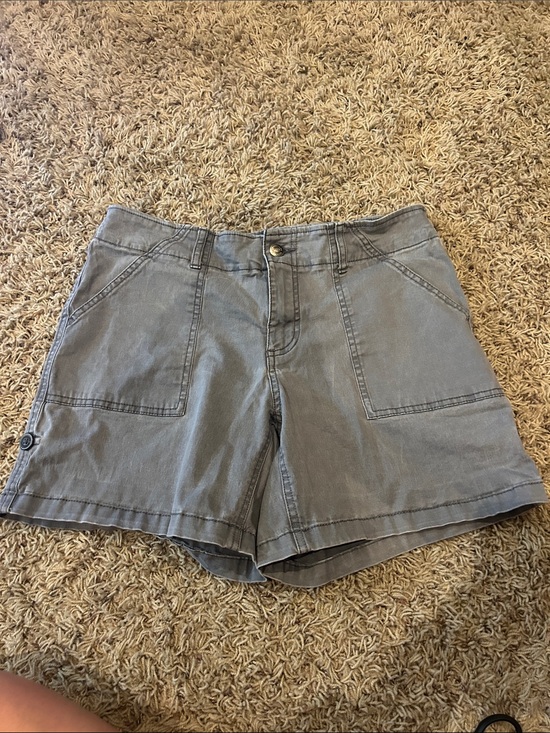 Magellan Outdoors Pants - Magellan Outdoors Gray Casual Cargo Shorts